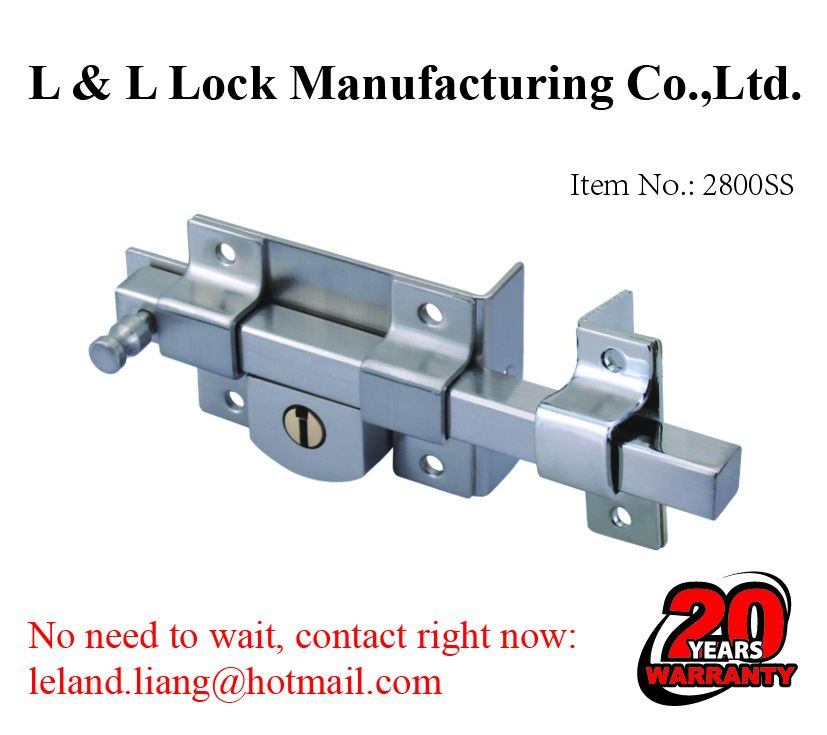 Single dead lock/ Double deadbolt lock/ One side dead lock