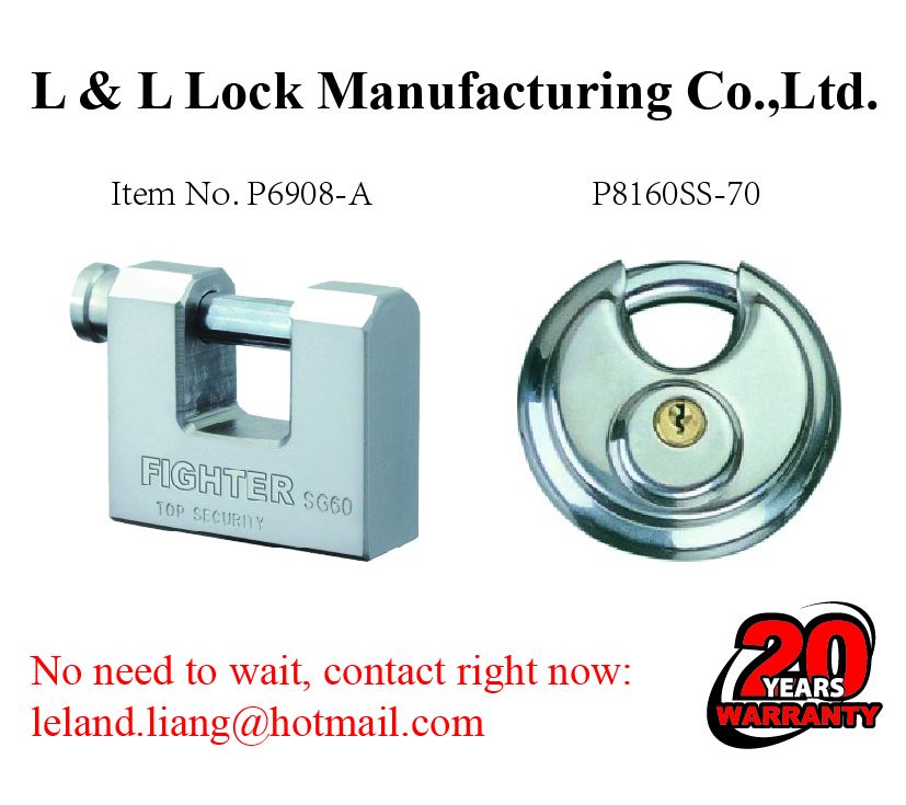 Tubular knob lock with 3 brass Yale keys lock system