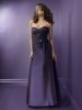 Free Shipping Girl Long Purple Evening Dress Girl Modern Evening Dress Satin Girls Sexy Evening Gowns