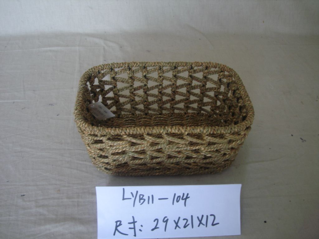 home storage rattan basket