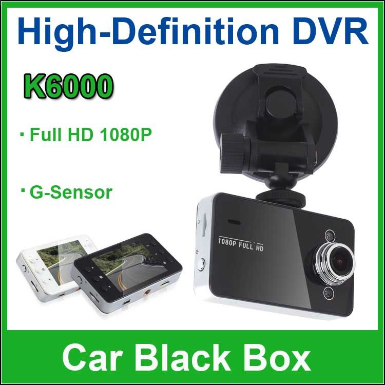 Original Plastic Case Novatek K6000 Full HD Car DVR 1080p 2.7' Video Recorders Mini Camera G-Sensor Night Vision