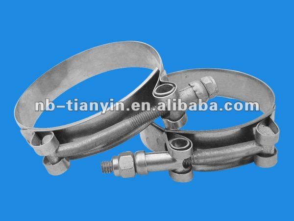 T Type Hose Clamp Bandwidth:19mm