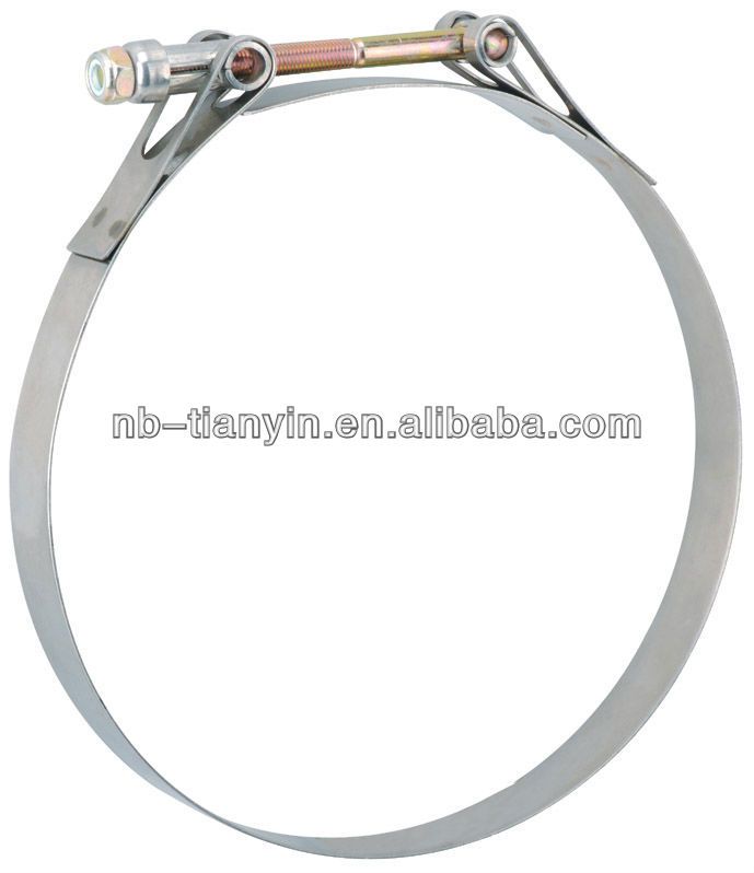 T Type Hose Clamp Bandwidth:19mm