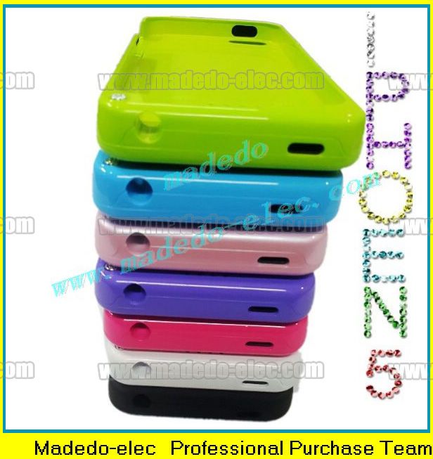 2200mah Protective External Rechargeable Battery Case for iphone 5 Charging Cover With Stand Holder