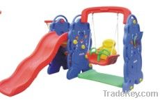 Plastic Slide with Swing(QQ12065-4)