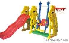 Plastic Slide with Swing(QQ12065-4)