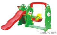 Plastic Slide with Swing(QQ12065-4)