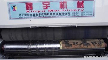 lead edge feeding printing rotary slotting with 4 Blade Die-cutting