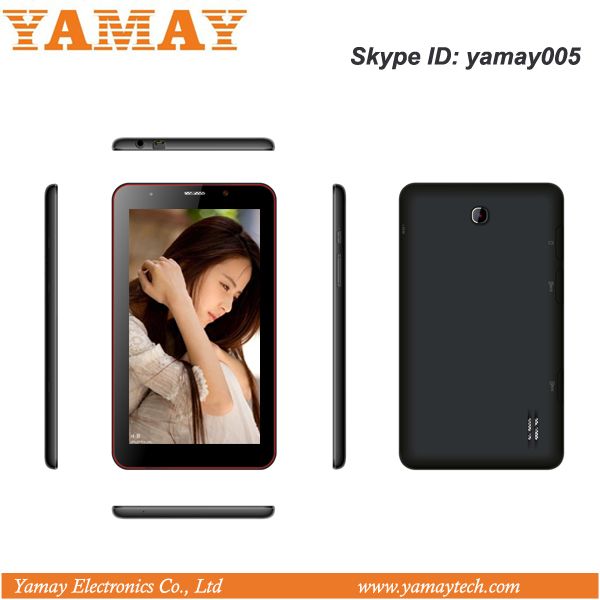 7inch 3G Dual Core Cheap Phone Tablet PC MTK8312 WCDMA GSM Dual Sim Phone Call GPS Bluetooth Dual Camera 1024*600