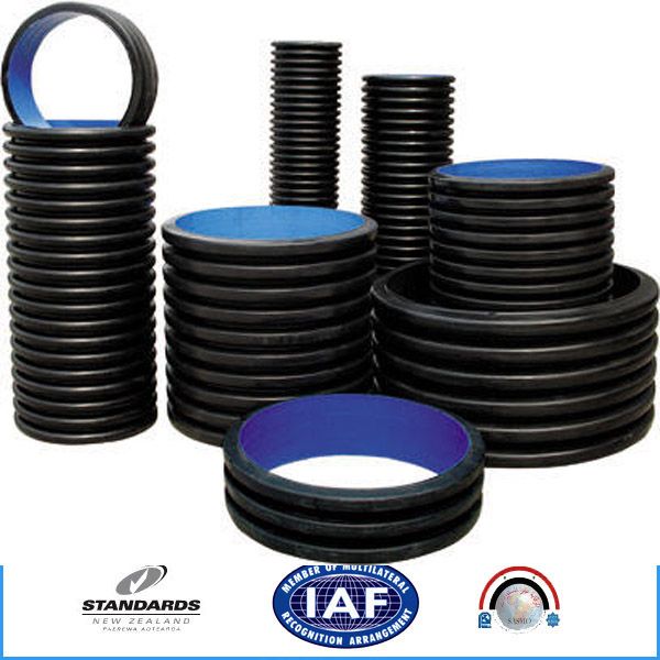 HDPE double wall corrugation pipe perforated corrugated pipe