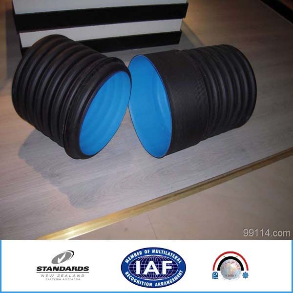 HDPE double wall corrugation pipe perforated corrugated pipe