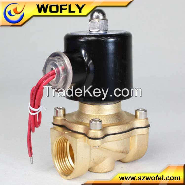 brass 220V 24VAC water solenoid valve 