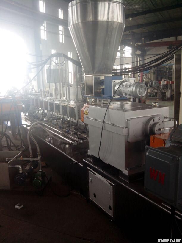 Twin screw extruder