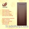 mahogany melamine laminate molded door skin