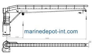 1T / 15M Flow Boom Crane