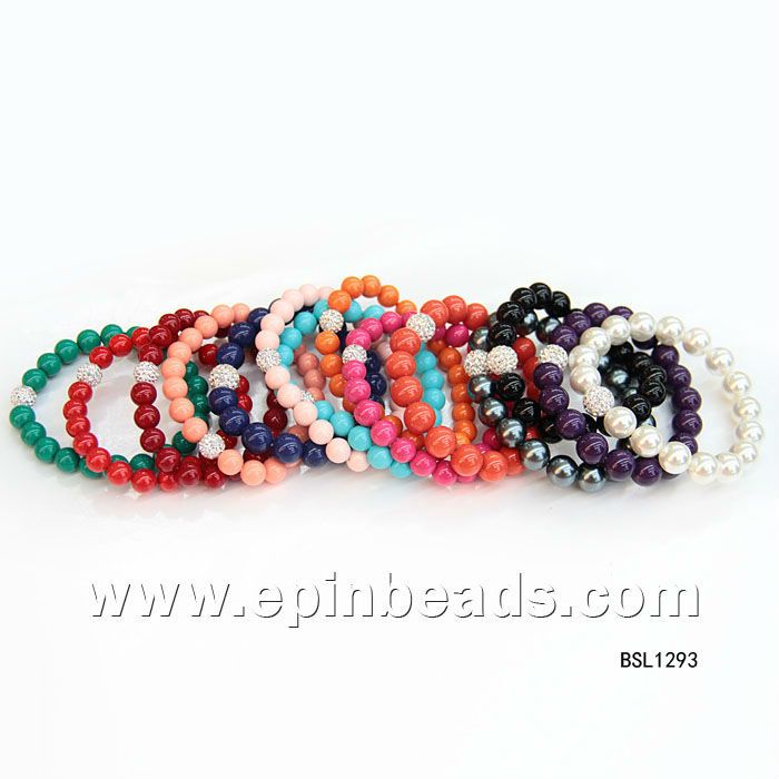 6-14mm small Round fashion new popular bead bracelets