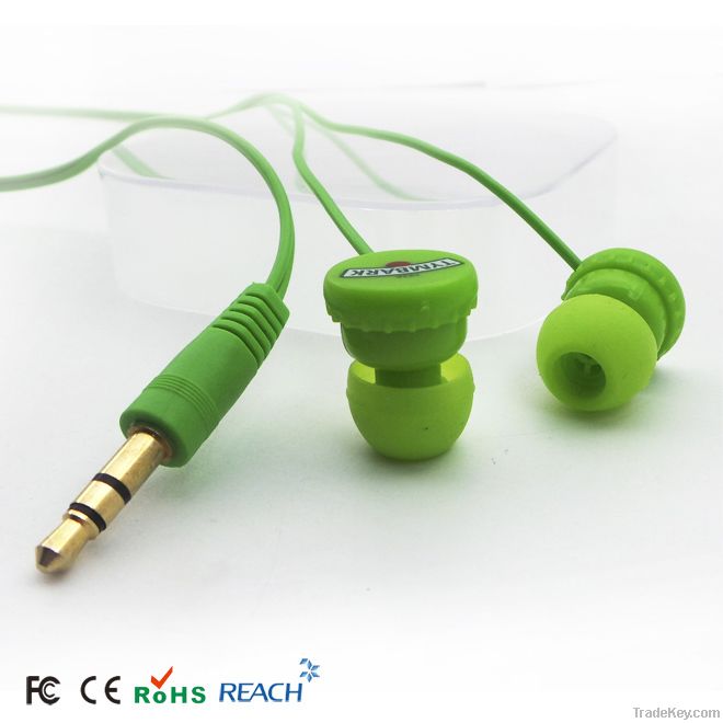 Green Promotional Earphone