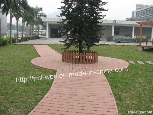 wood plastics composite product