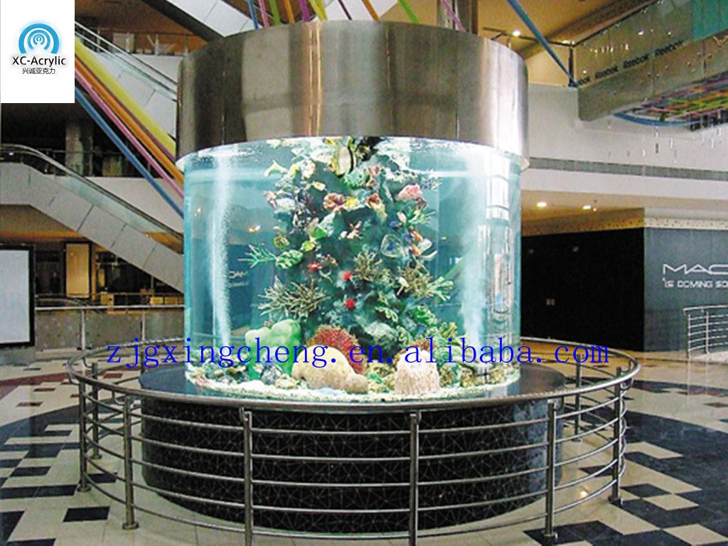 casting morden acrylic fish aquarium