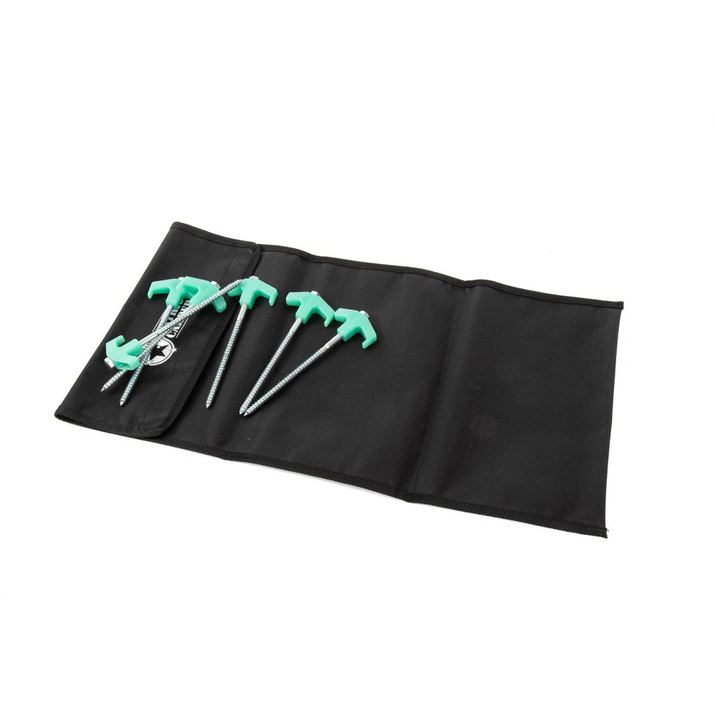 Glow Screw Peg | Good for Hiking, fix awning , tent , ground mats etc.