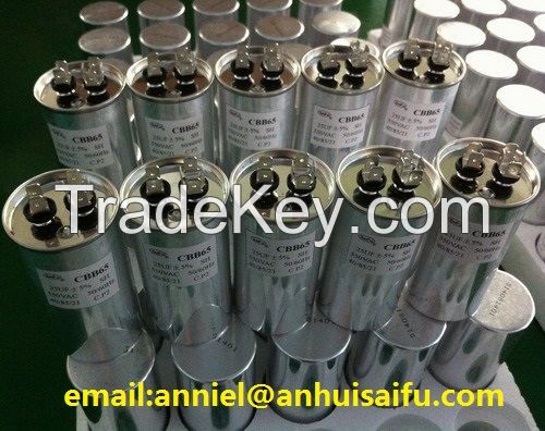 Air conditioner capacitor CBB65 40 MFD X 370 Volts Round