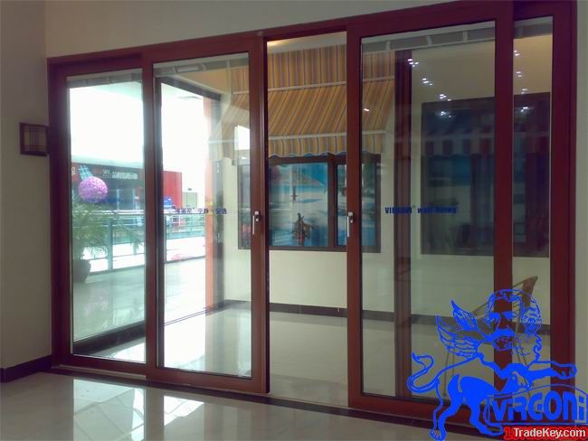 aluminum sliding door