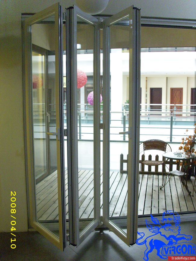 aluminum folding door