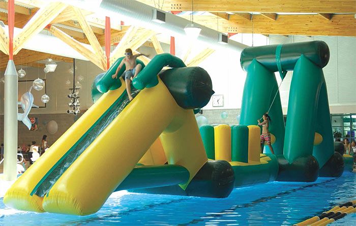 Inflatable 50 ft dragon Obstacle Course