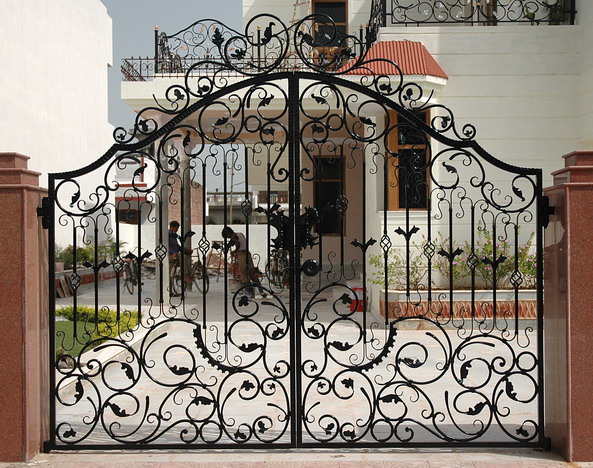 wrought iron gates