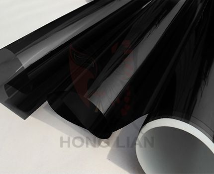 1181&quot;*20&quot; 1.5mil Super Dark Black Colour,VLT 5%,Car Window Tint Film for car side window