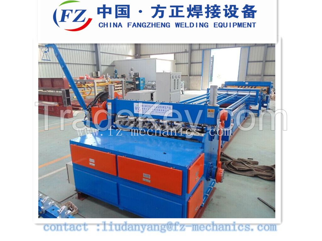 Automatic fence panel welding machine