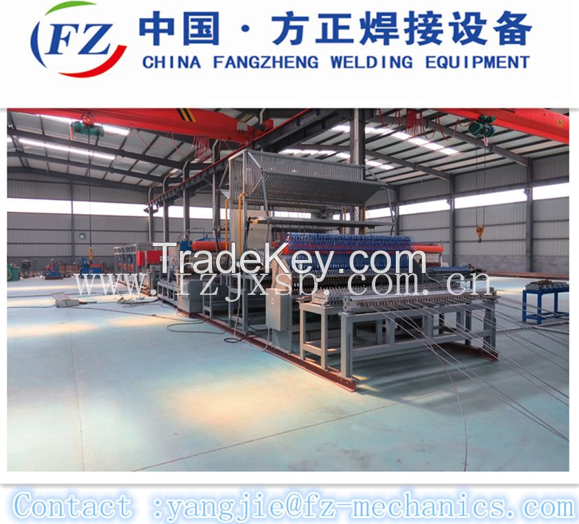 Specialized reinforcing wire mesh welding machine