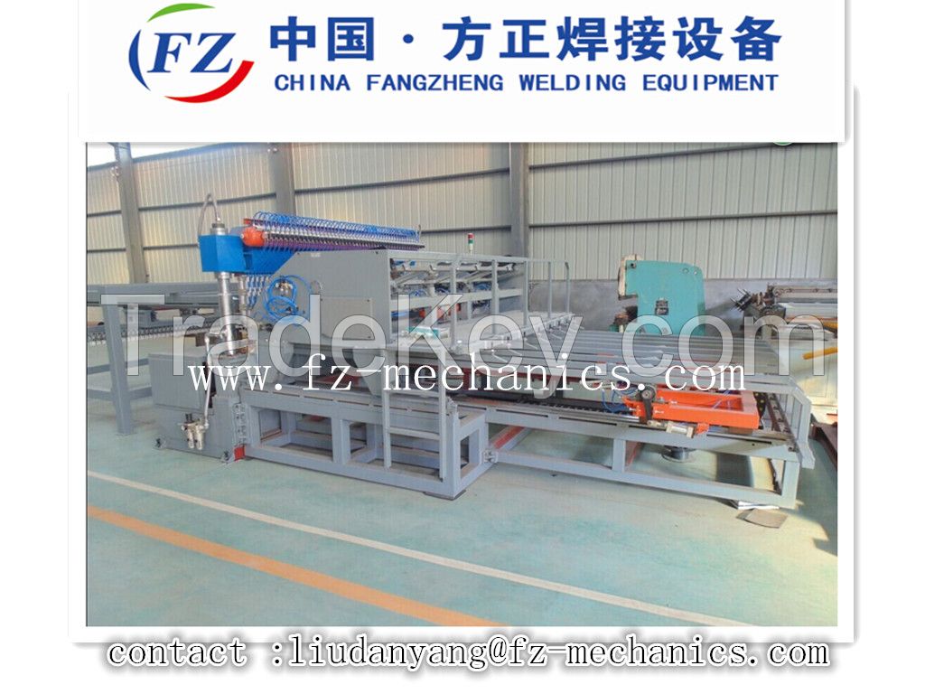 Double wire fence mesh welding machine