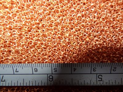 Copper foam