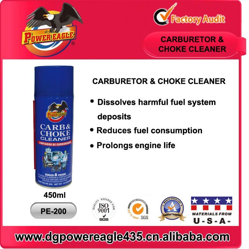 450ml Car Carburetor &amp; Choke Cleaner