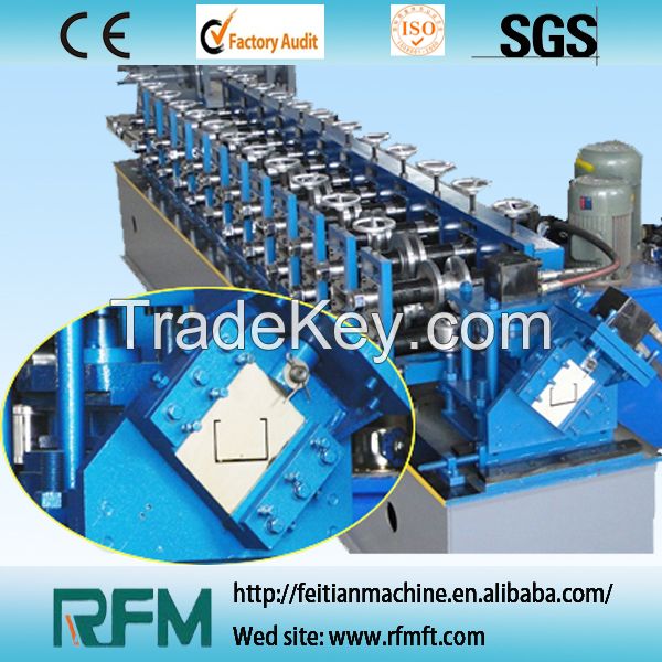 FT c channel bar / angle bar rolling forming machine, Light steel keel stud frame forming machine