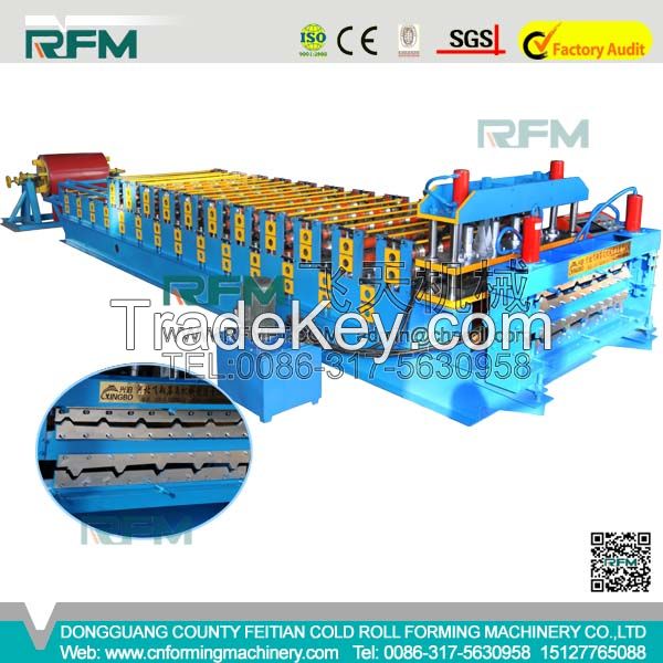 galvanized roofing sheet roll forming machine