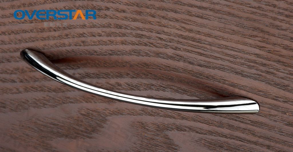 Fancy Zinc Alloy Metal Recessed Cabinet Handle