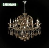 Crystal Chrome Chandelier Light