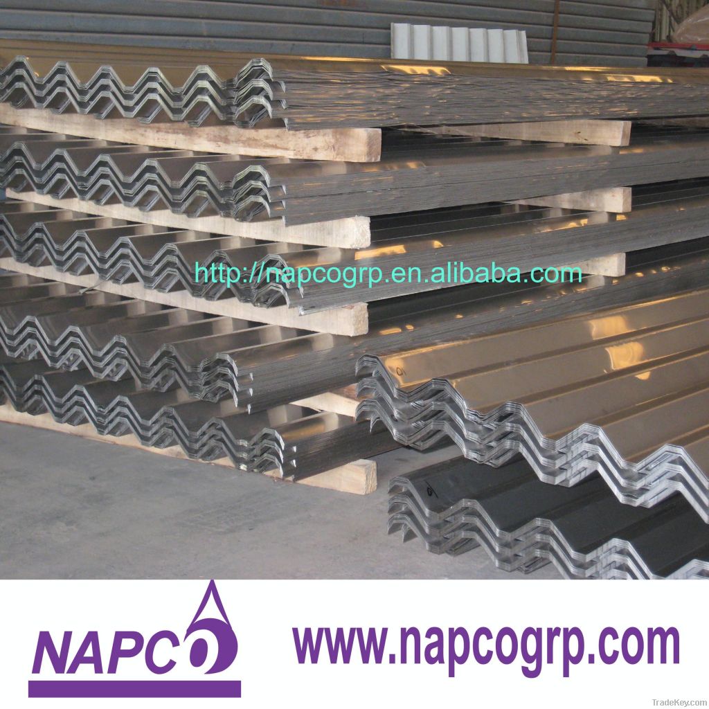 Stainless steel, galvanized corrugated steel roofing sheets