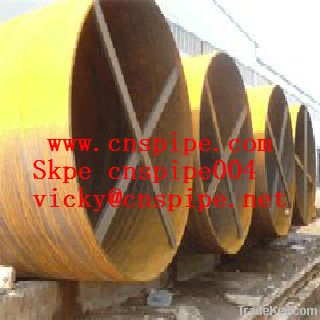 Sell  large diameter spiral carbon weld pipe API 5L DN2500 X70