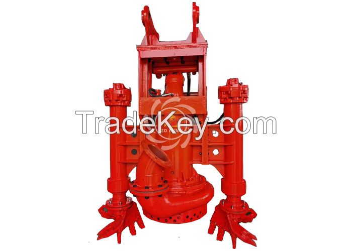 submersible vertical deep river dredging sand pump