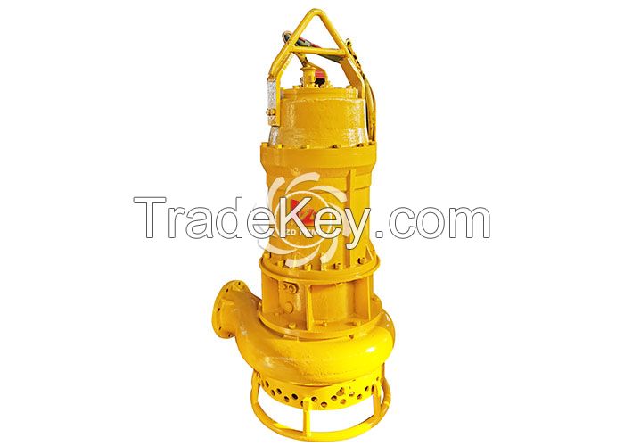 pumping river sand gravel dredging sludge submersible pump