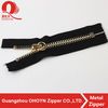 garment accessory&amp;gold metal zipper