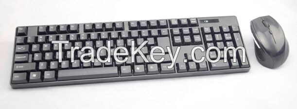 2.4G wireless keyboard mouse combo