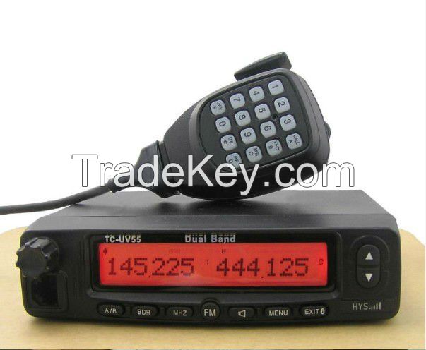Ham Radio Dual Band VHF UHF TC-UV55 Mobile Radio System Programmable mobile radio