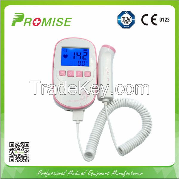 Baby Fetal Doppler Fetal Heart Rate Heartbeat Doppler (PRO-FD20)