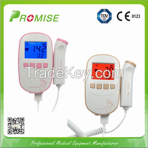 Baby Fetal Doppler Fetal Heart Rate Heartbeat Doppler (PRO-FD20)