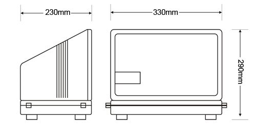 UL/cUL Full cut-off LED Wall Light 40W WMM40 E351676