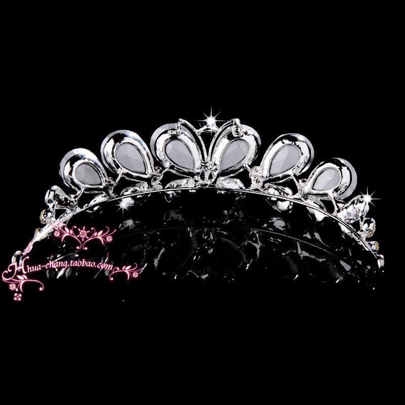 Huachang accessories bridal jewelry sets jewelry chain necklace crown wedding tiara wedding necklace wedding dress 022